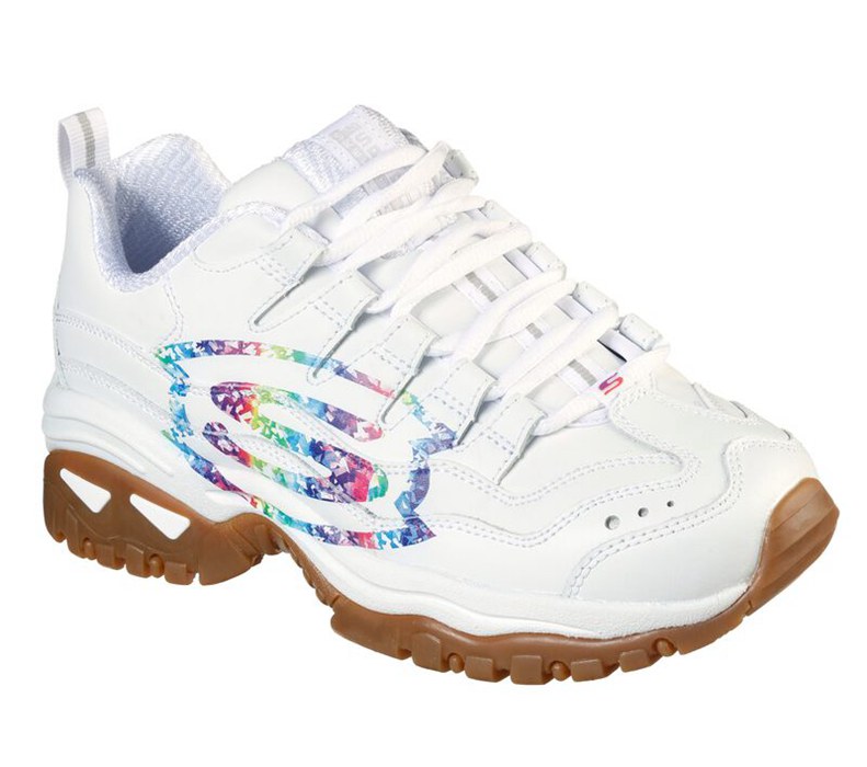 Skechers Energy - Sky Vision - Womens Sneakers White/Multicolor [AU-OK8558]